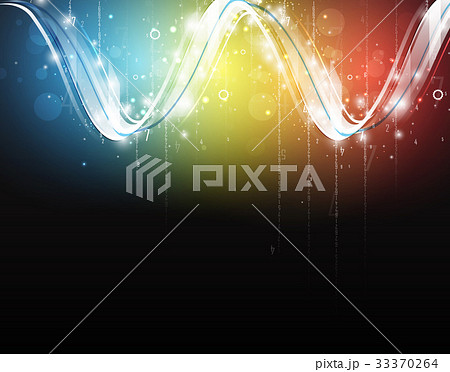 DNA Abstract collection. Futuristic technology 33370264