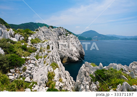 和歌山県 白崎海洋公園からの景色 和歌山県 白崎海洋公園からの景色 33371197
