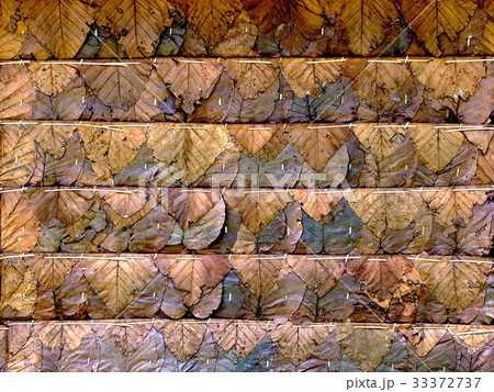 Dried Leaf Texture, haystack roof. 33372737