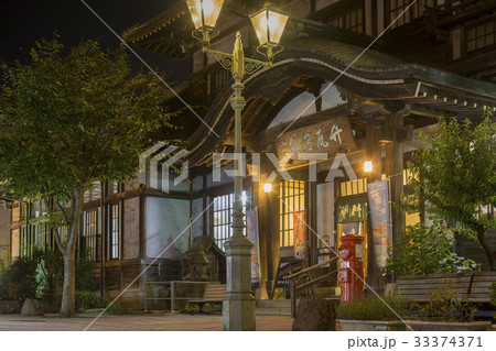 別府　竹瓦温泉夜景 33374371