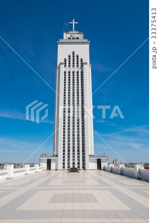Observation deck of Jesus Resurrection in Vilnius. 33375413
