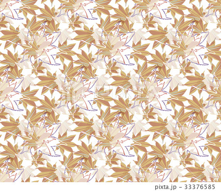 Maple leaf autumn patterns seamless 33376585