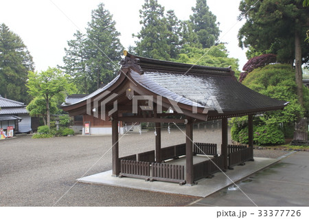 霧雨降る、初夏の高麗神社にて 33377726