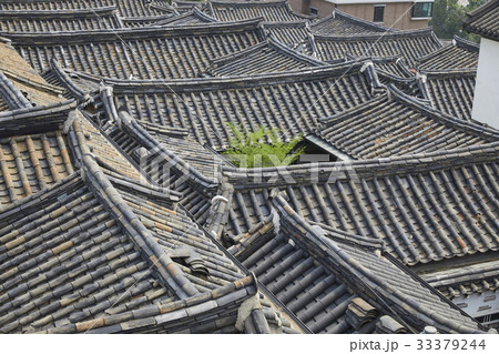 建築 瓦屋 屋根 33379244
