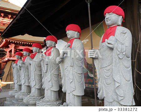 日本　風景　お地蔵様 33381272