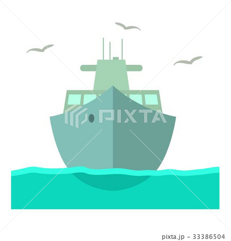 Ship icon, cartoon style Ship icon, cartoon style 33386504