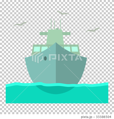 Ship icon, cartoon style Ship icon, cartoon style 33386504