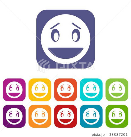 Confused emoticons set Confused emoticons set 33387201