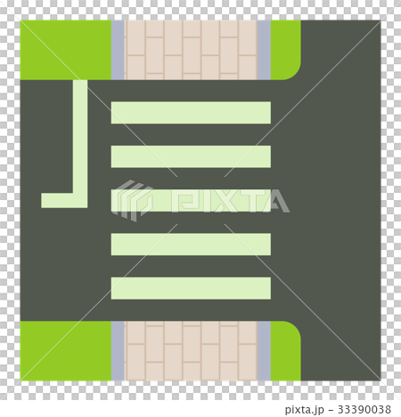 Pedestrian zone icon, cartoon style Pedestrian zone icon, cartoon style 33390038
