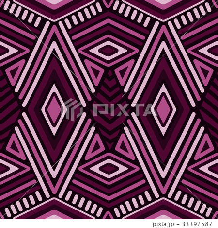 Vector Seamless Ethnic Pattern 33392587