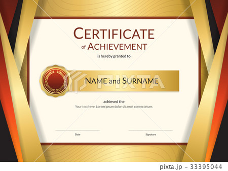 Certificate template Diploma design for graduation Certificate template Diploma design for graduation 33395044