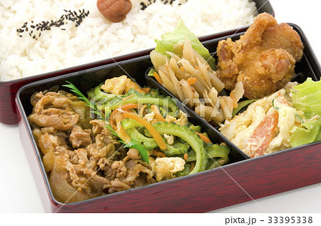 焼肉ゴーヤー弁当 33395338