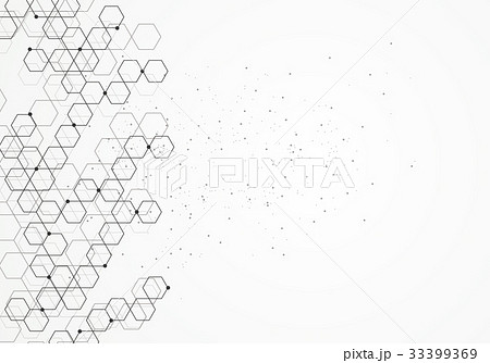 Network dot and line technology communication 33399369