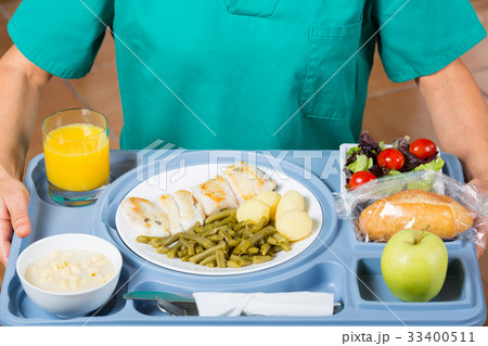 Meal tray of a hospital 33400511