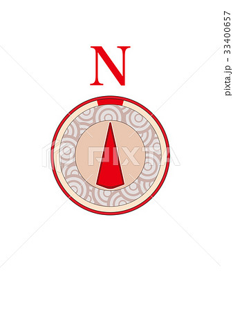 羅針盤(コンパス)_北 羅針盤(コンパス)_北 33400657