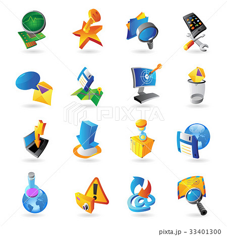 Icons for technology 33401300