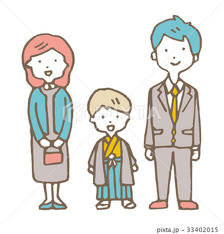 七五三【線画・シリーズ】 33402015