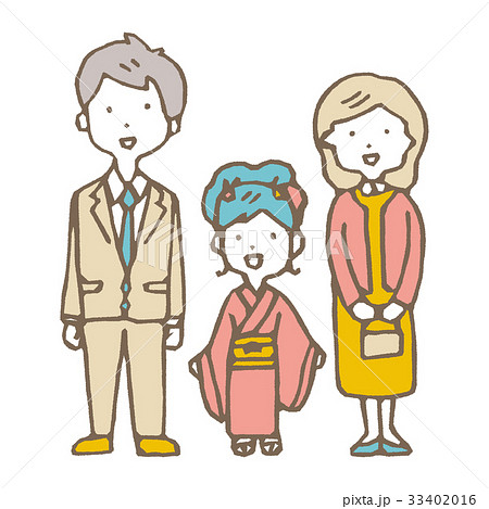 七五三【線画・シリーズ】 33402016
