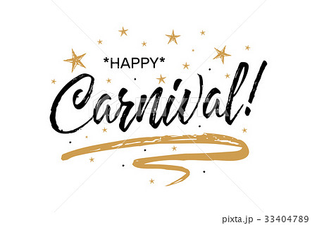 Happy Carnival.Beautiful greeting card scratched Happy Carnival.Beautiful greeting card scratched 33404789