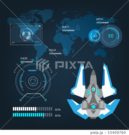 spaceships aircraft with future sight action mode 33409760