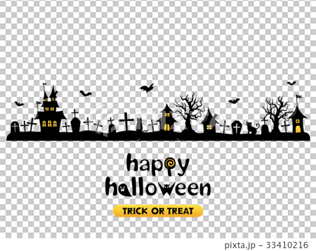 ハロウィン　背景素材 33410216