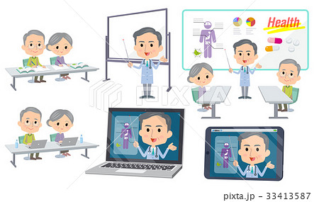 meeting lecture old husband and wife doctor_3 33413587