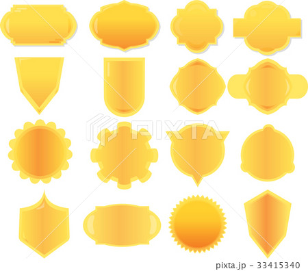 Collection banner for text and message isolated  33415340