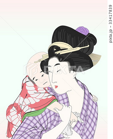 歌麿のおんぶ―紫 歌麿のおんぶ―紫 33417839