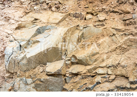 Mountain stone wall background Mountain stone wall background 33419054