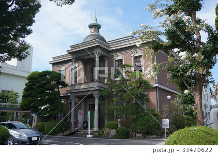 岡山県津山市にある国登録有形文化財「城西浪漫館」：旧中島病院本館 33420622
