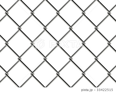 Chain Link Fence Pattern Industrial Styleのイラスト素材