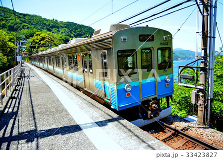 伊豆北川 駅 伊豆急行 8000系 普通列車 2017年5月 (静岡県 東伊豆) 伊豆北川 駅 伊豆急行 8000系 普通列車 2017年5月 (静岡県 東伊豆) 33423827