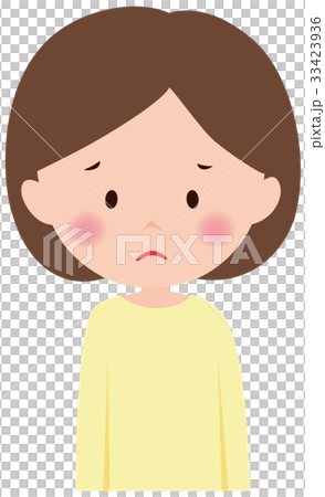 Person Facial Expression Disappointment Woman 33423936