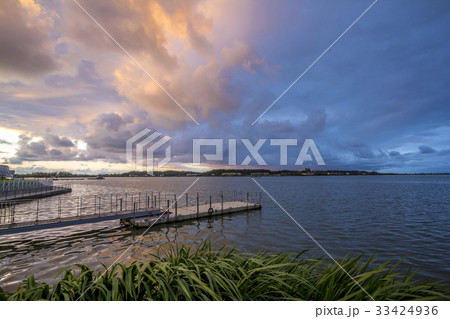 石川県 片山津温泉の風景 石川県 片山津温泉の風景 33424936