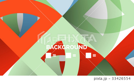 Business presentation geometric template 33426554