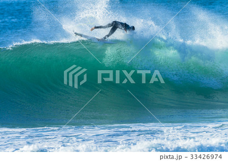 Surfer Board Crashing 33426974