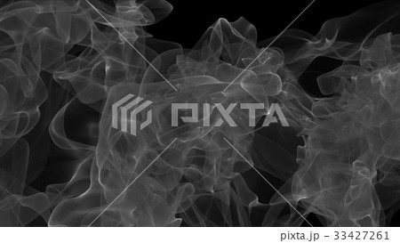 Abstract background with green smoke 33427261
