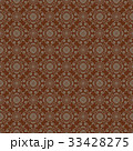Brown Decorative Pattern Backdrop. Vector. 33428275
