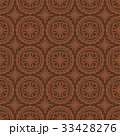 Brown Seamless Pattern Background. Vector. 33428276