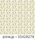Beige flowers and butterflies repeat background. 33428278