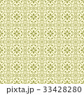Green Flower Seamless Pattern Background. Vector. 33428280
