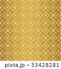 Beige Flower Decorative Pattern Backdrop. Vector. 33428281