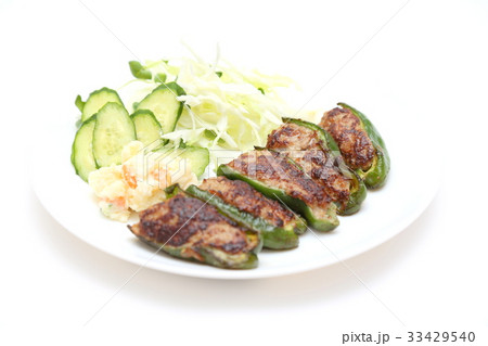 ピーマンの肉詰め ピーマンの肉詰め 33429540