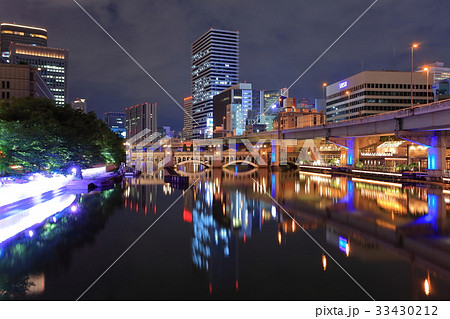 大阪水晶橋の夜景 33430212