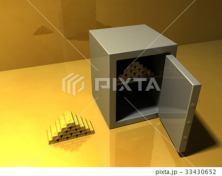 Safe with gold Safe with gold 33430652