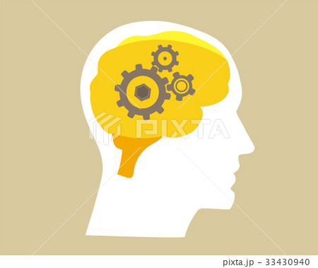 Human brain illustration Human brain illustration 33430940