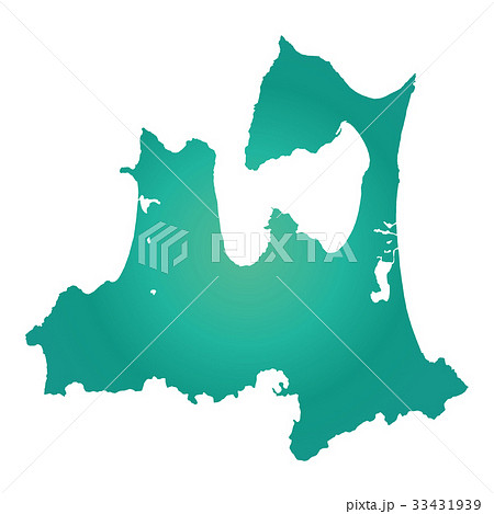 青森県地図 33431939