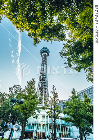 Street view from Ginkgo tree, Yokohama Marin Tower Street view from Ginkgo tree, Yokohama Marin Tower 33432288