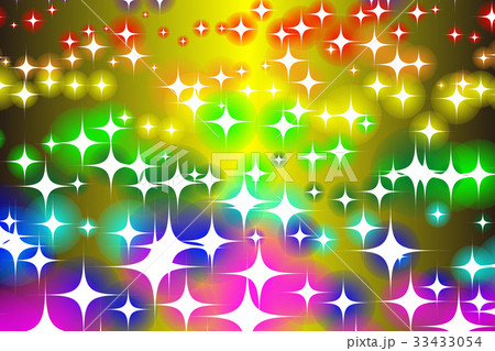 背景素材壁紙 イルミネーション 光 キラキラ 天の川 星屑 スターダスト スターバースト 銀河 宇宙のイラスト素材