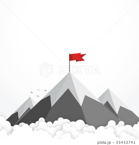 Business concept. Vector success or leadership 33433741